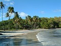 The beach, just a few minutes walk