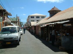 Grenville, capital of St.Andrew, market