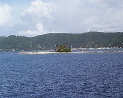 Sandy Island - reachable only in small boats